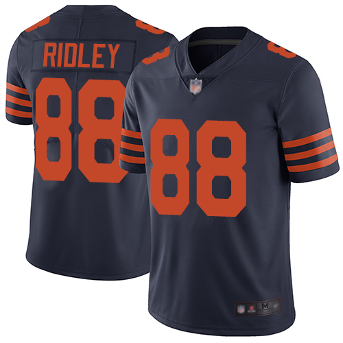 Chicago Bears Limited Navy Blue Men Riley Ridley Jersey NFL Football #88 Rush Vapor Untouchable